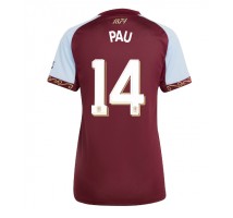 Aston Villa Pau Torres #14 Koszulka Podstawowa damskie 2025-26 Krótki Rękaw